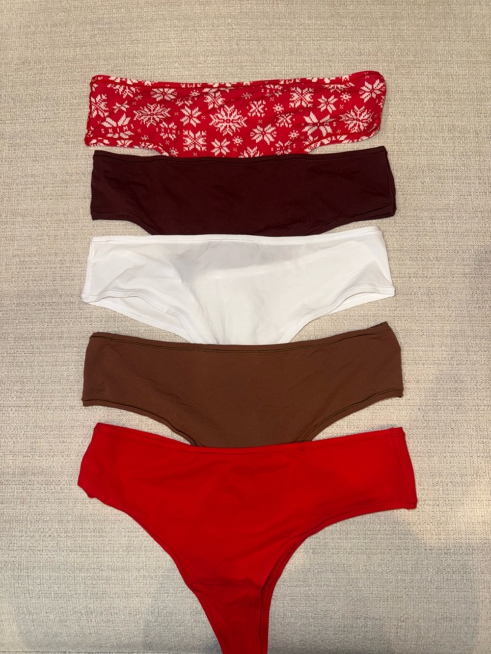 SKIMS Fits Everybody Thong Set of 5